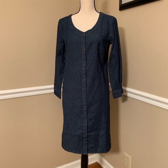 chadwicks denim dress